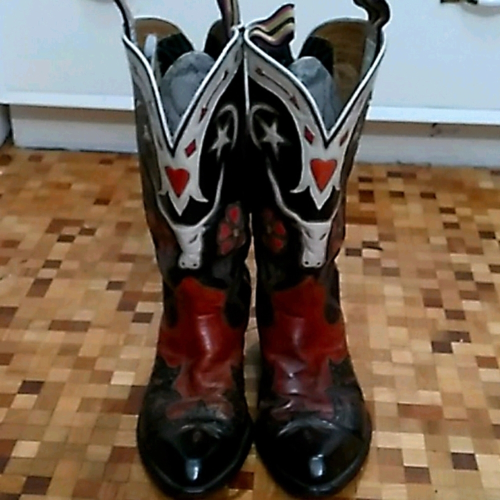 Custom vintage cowboy boots